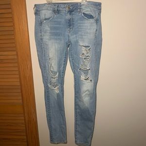 AE Ripped Super Stretch Jeans